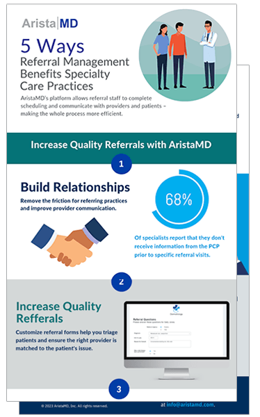 referral management benefits specialty care practices