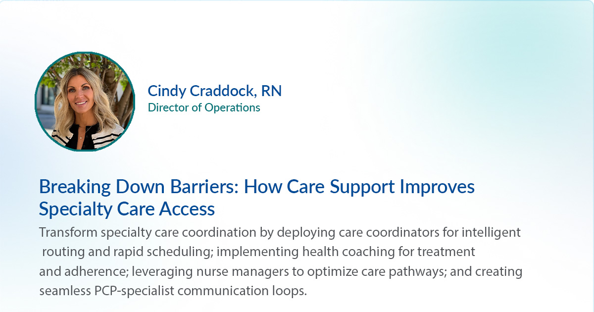 Care Support webpage