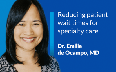 Reduce wait times to see a specialist