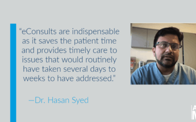 Q&A with Dr. Hasan Syed on how eConsults improve access to Orthopedic care