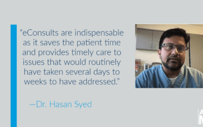 Q&A with Dr. Hasan Syed: eConsults Improve Access to Orthopedic Care