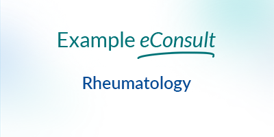 Rheumatology Consult – Rheumatoid Arthritis