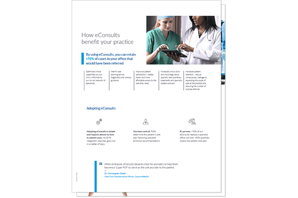 eConsults, an Invaluable Tool for Any Primary Care Practice
