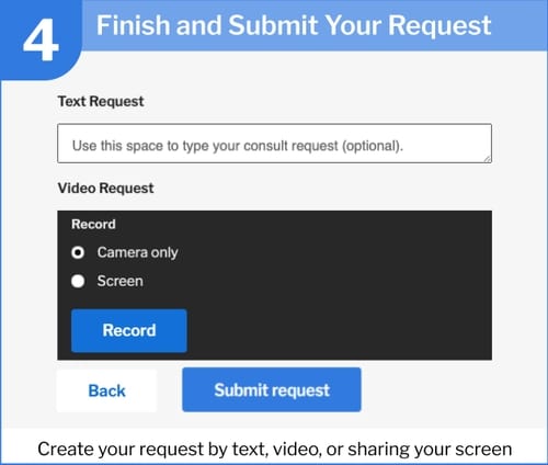 Submit your request