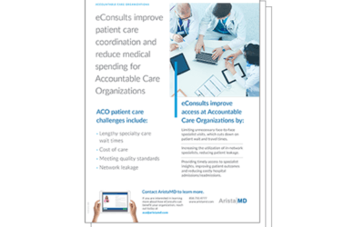 eConsults improve care at ACOs and Population Health